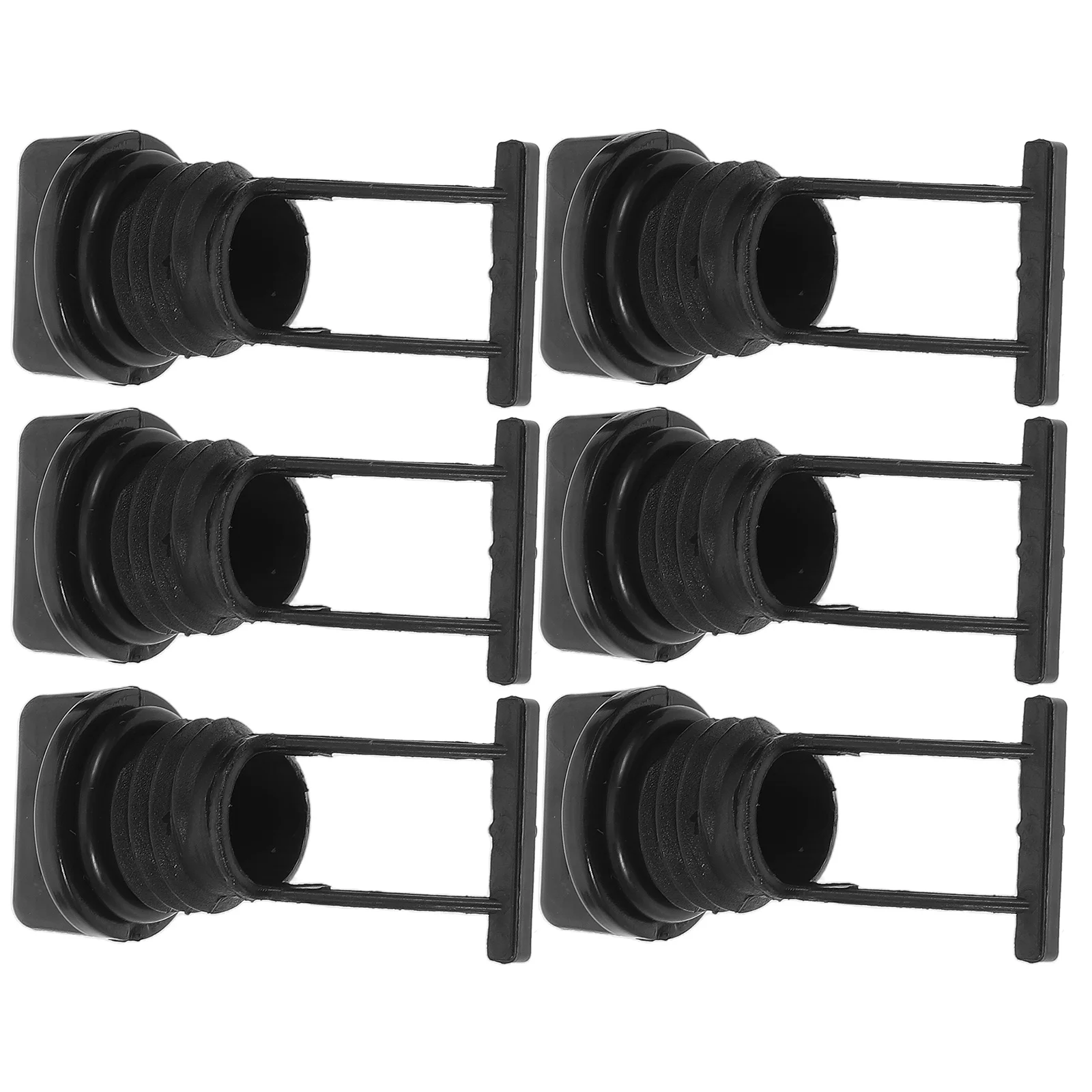 

6pcs Kayak Scupper Plugs Replacement Universal M19 Drain Hole Cover Kit Nylon Plastic Boat Bung Stopper For Canoe Scupper Plug