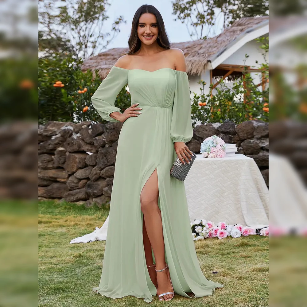 baziiingaaa-party-dress-chiffon-maxi-long-one-shoulder-evening-dresses-with-lantern-sleeves-evening-dress
