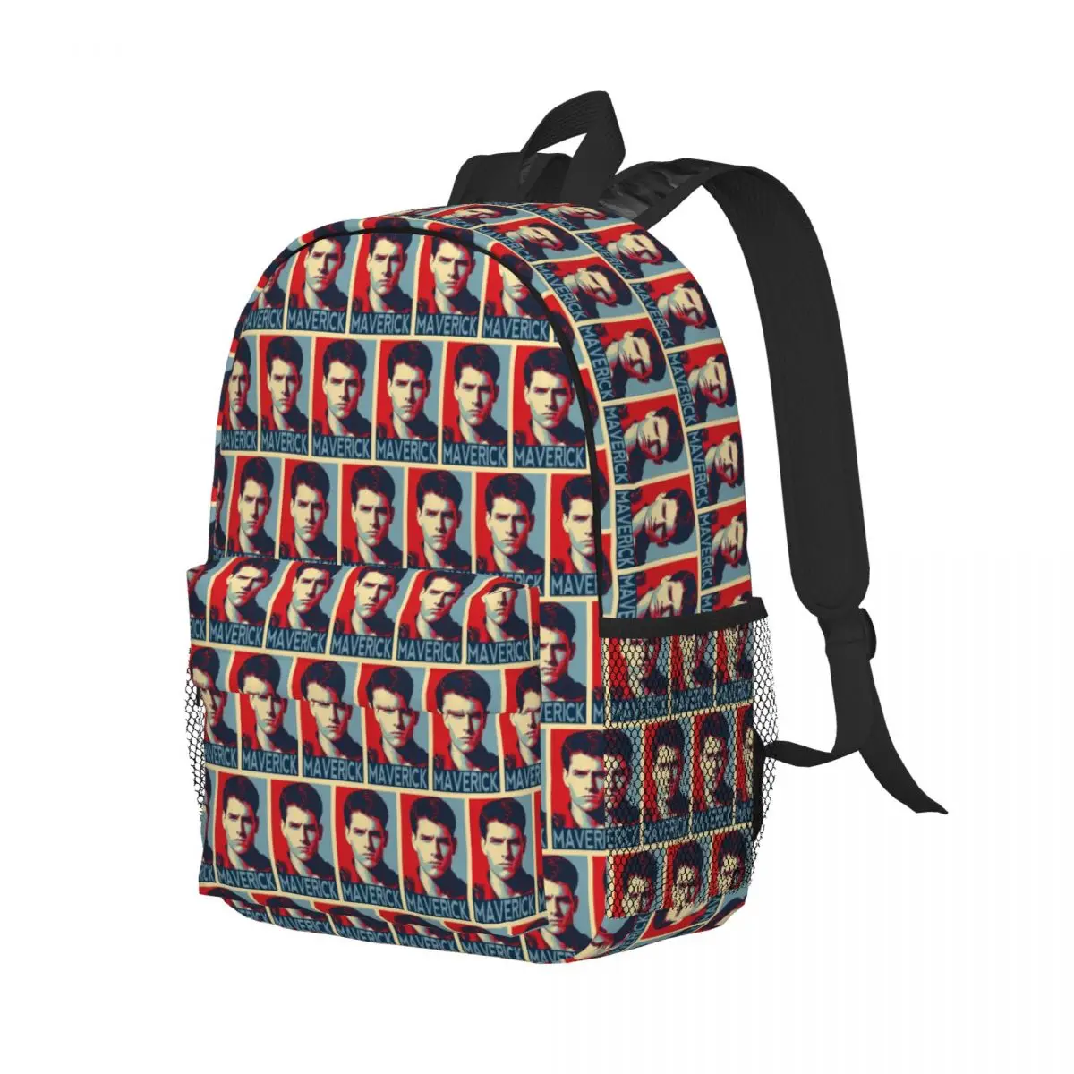 

Top Gun Tom Cruise Maverick Backpack Student Boys Girls BookBag Children School Bag Computer Shoulder Bags for Men Women