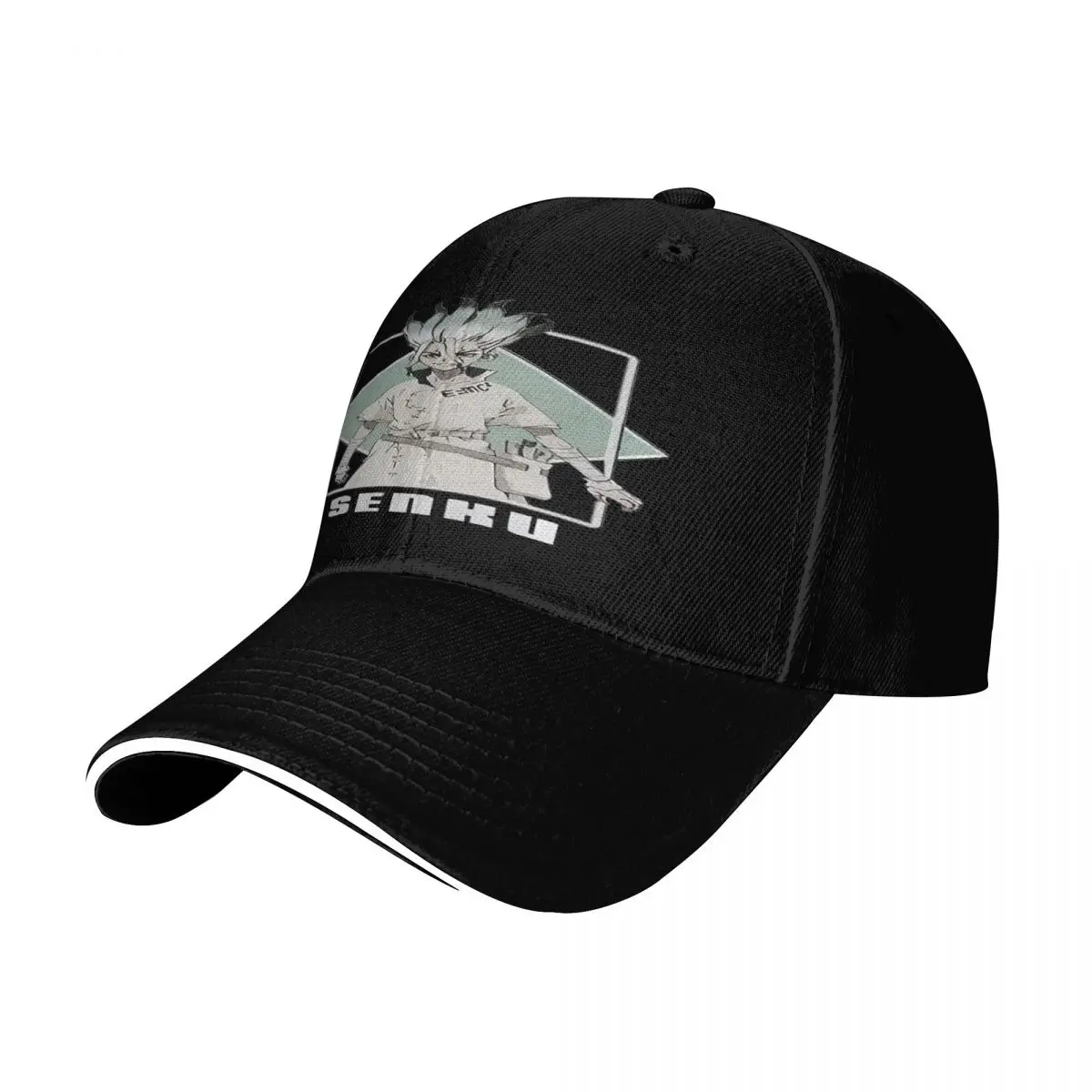 

Dr. Stone Senku Cap Custom Logo Women's Baseball Cap Man Hat Baseball Cap
