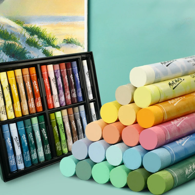 Conjunto de bastão de tinta a óleo super macio para crianças, lápis de cera infantil não sujo, Morandi Macaron, óleo pastel, 24 cores, 36 cores, 48 cores, 72 cores