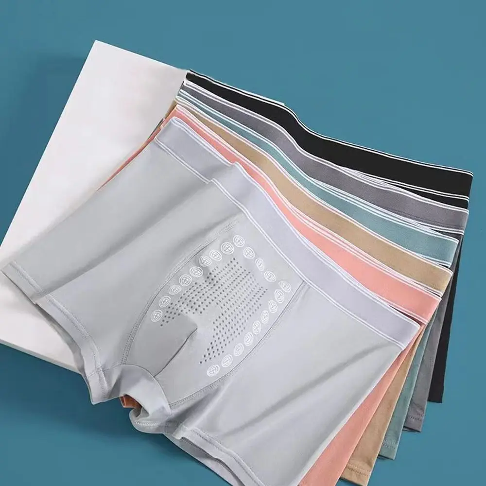 Мужское нижнее белье из полиэфирного волокна для электротерапии, эластичное дышащее магнитное терапевтическое Мужское нижнее белье, долговечное