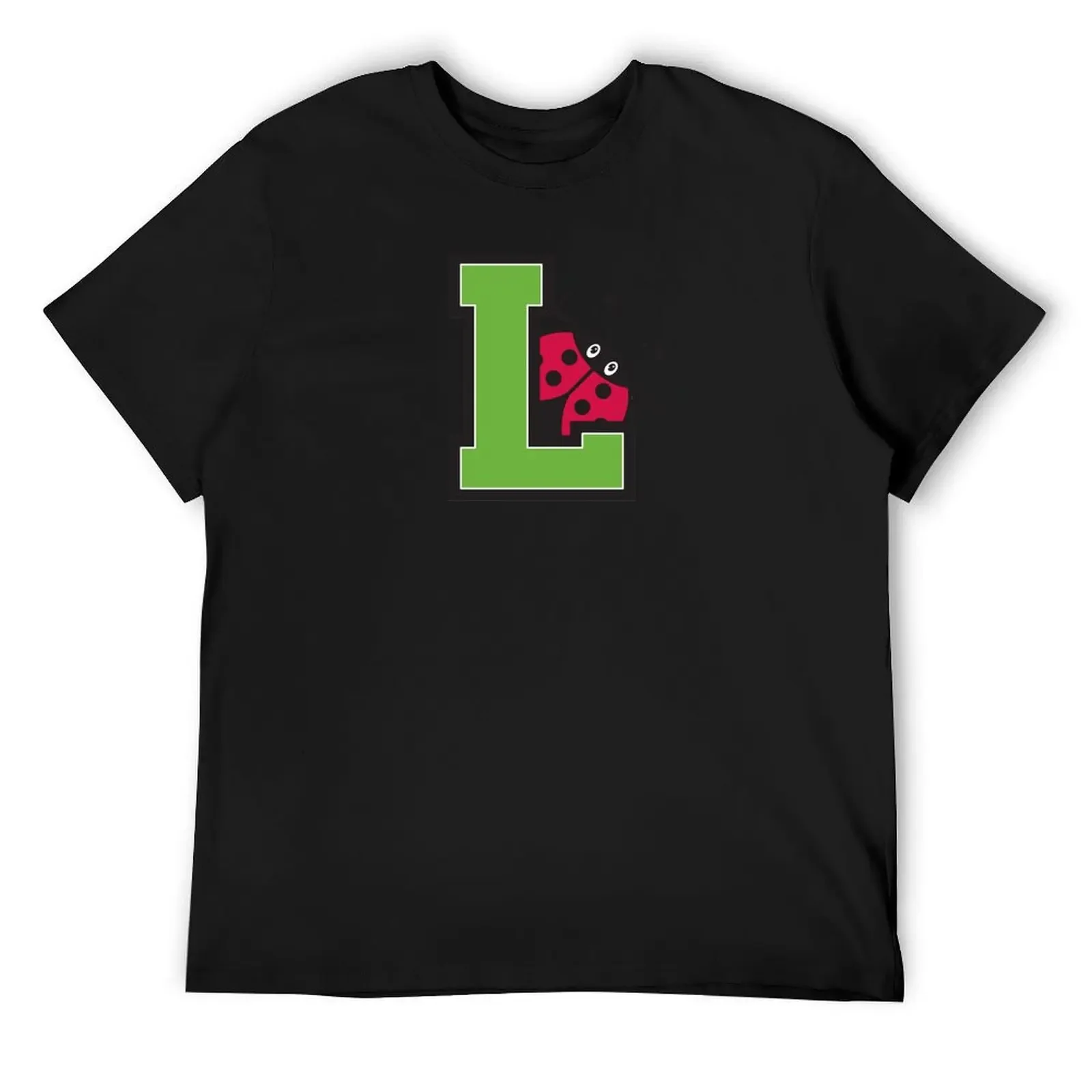 L is for Ladybird Illustration T-Shirt vintage anime shirt plus size tops clothes for men