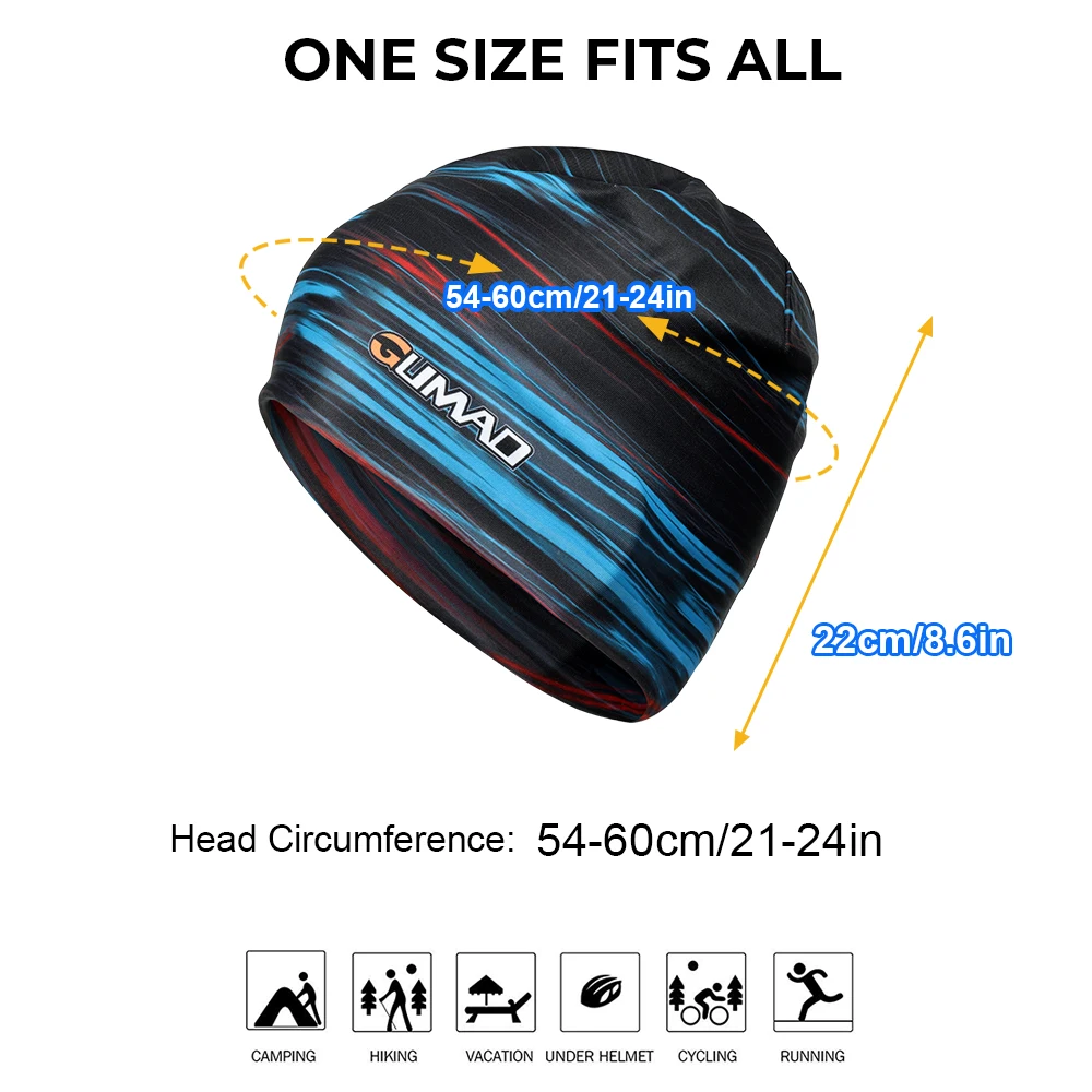 Mode Sport Caps Running Hoed Ski Snowboard Fietsen Warmer Hoeden Thermische Winddicht Cap Rode Zachte Elastische Sneldrogende Mannen vrouwen Nieuwe