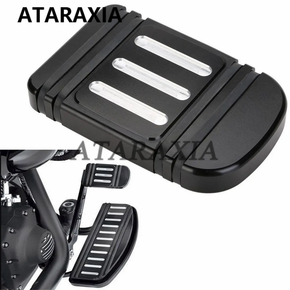 Motorrad große Fußrasten Fuß stütze Bremspedal Pad Abdeckung für Harley Touring Electra Street Glide Trike Dyna Fat Boy Softail Cvo
