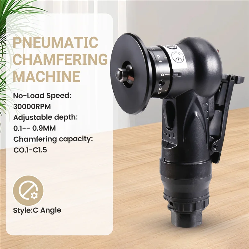 AC88-Pneumatic Chamfering Machine Blade 45 Arc Edging Machine