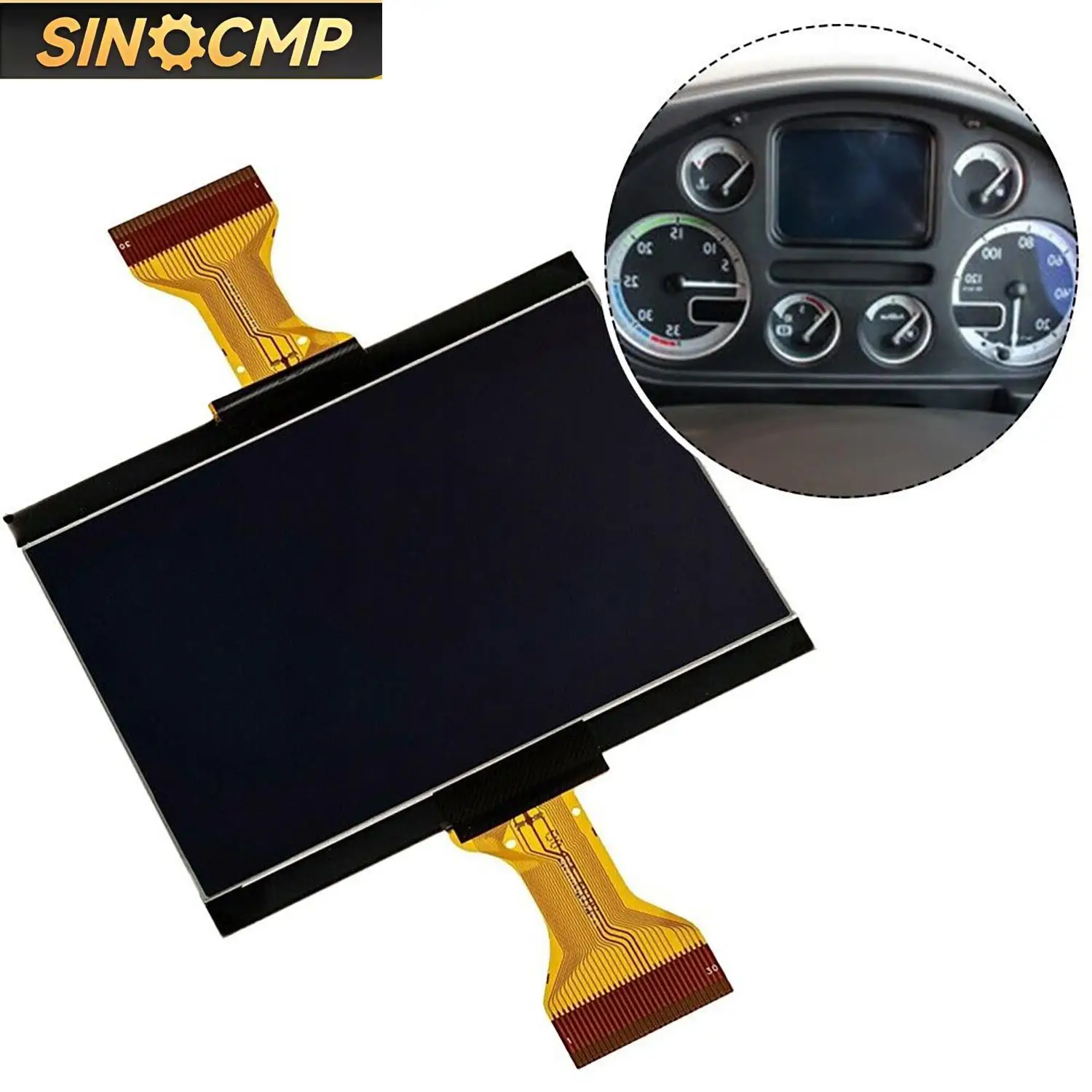 

45/55/75/85/95 5010595267 LCD Display For DAF TRUCK Cluster For LF/ CF/ XF Replacement Interior Parts Gauges Dash Panels 1Pc