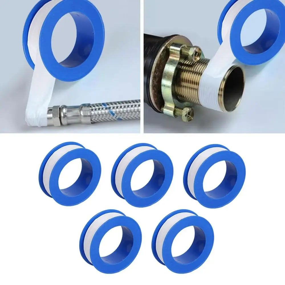 5/10 قطعة المواد اللاصقة PTFE أشرطة الختم خالية من الزيت ختم الموضوع شريط عازل أنابيب المياه أشرطة السباكة إصلاح