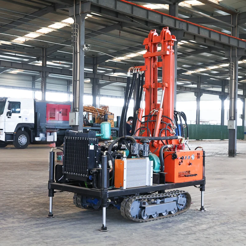 

Customized Quality Rotary Drilling Rig Hydraulic Crawler Efficient 200m Deep Well Water Well Drilling Rig Machine