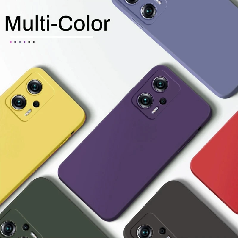 الأصلي السائل سيليكون لينة جراب هاتف ل Xiaomi Poco X4 GT Poco X4gt Pocox4 GT للصدمات الغطاء الخلفي ل Poco X4 GT