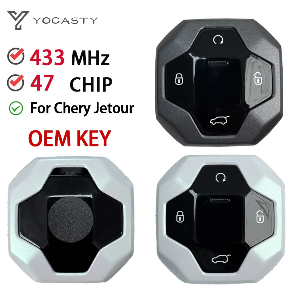

YOCASTY OEM Smart Remote Control Car Key ID47 Chip For Chery Jetour T2 T1 T3 TX JETOUR Traveller