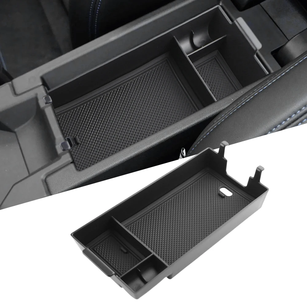 Auto-Armlehnen-Aufbewahrungsbox für BMW 1er 2er Serie F40 F44 2021 - 2026 Mittelkonsolen-Organizer Behälter Ablagefach Halter Zubehör – Detail 6