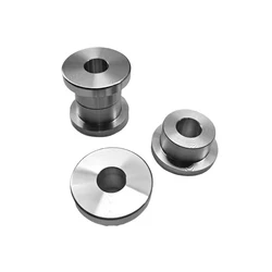 CNC Solid Billet Lenker-Riser-Buchsen, kompatibel mit Harley Softail Dyna Sportster 1984–2016
