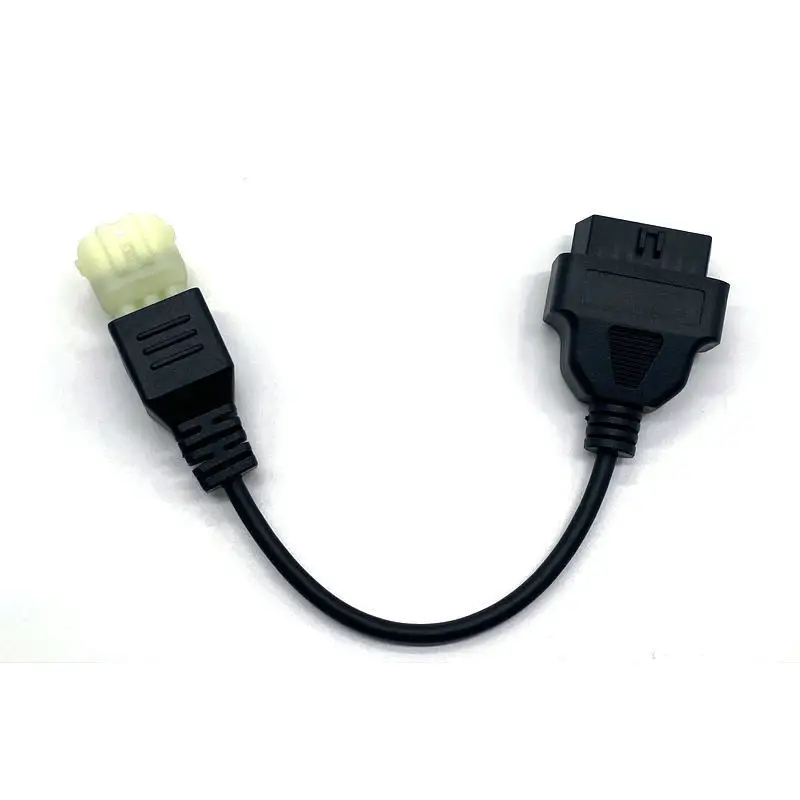 

16 Pin to 6 Pin Adapter Cable OBD Extension Cable for KTM Motorcycle Diagnostic Connector OBD2 Scanners for Fault Detection