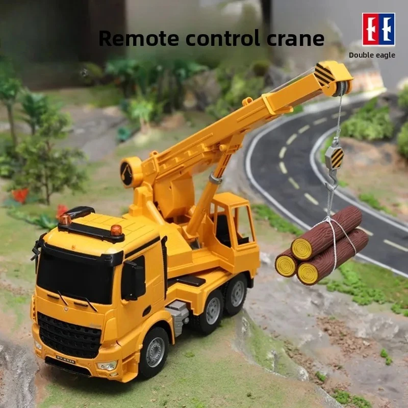 

Double Eagle Truck 1/20 Remote Control Car Rc Crane Engineering Vehicle Model Electric Crane Car Toy Male Children's Gift