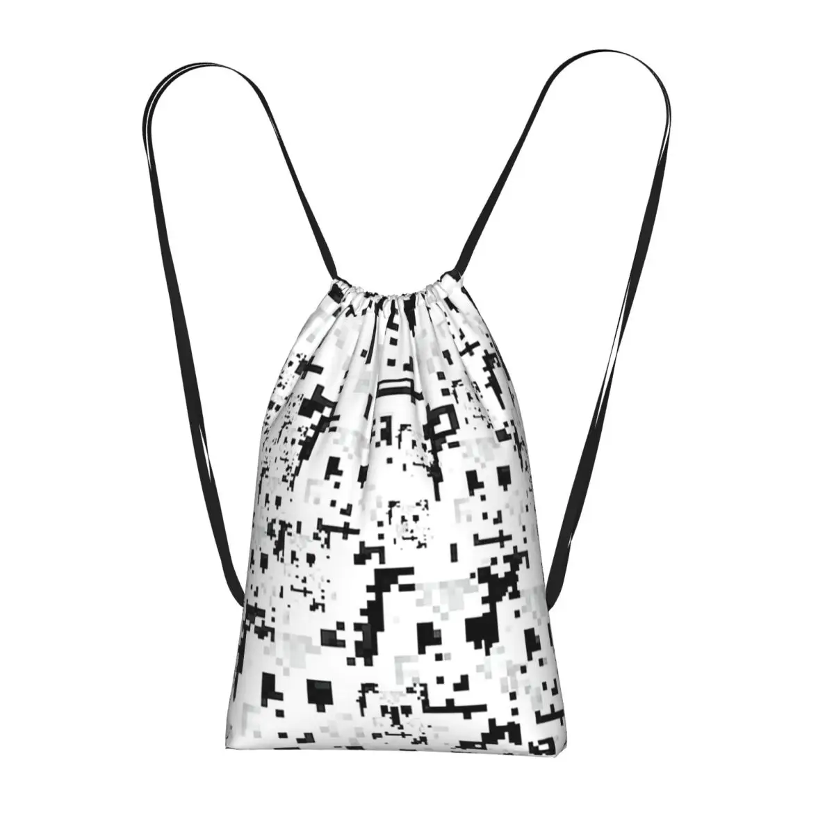 

Anti Facial Recognition Backpacks Portable Drawstring Bags Sports Bag Book Bags for Travel Students