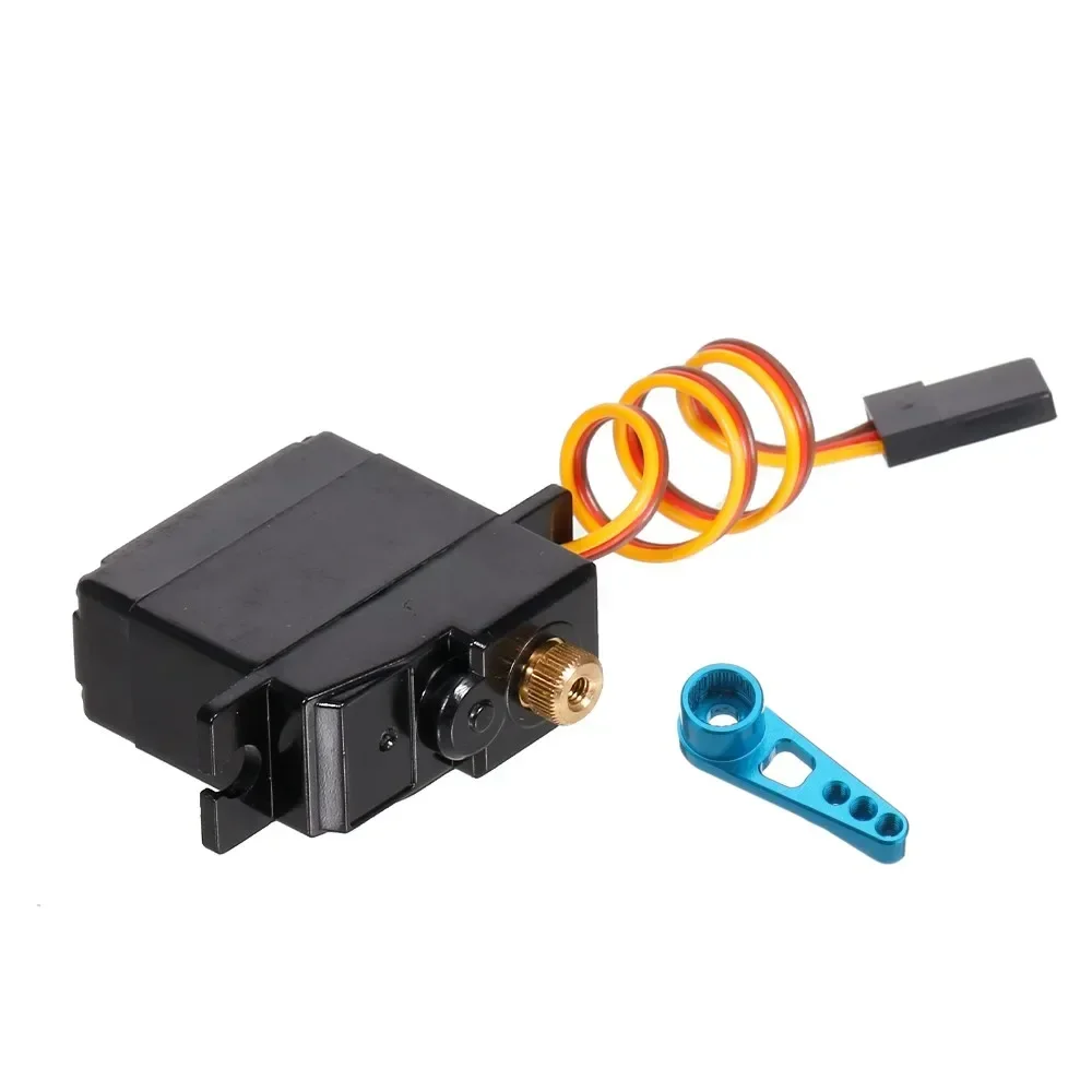 Servo de control remoto para Wltoys 144001, A959-B, coche todoterreno teledirigido, actualización de piezas de repuesto, accesorios, Servo de engranaje de Metal de tres cables, A979-B