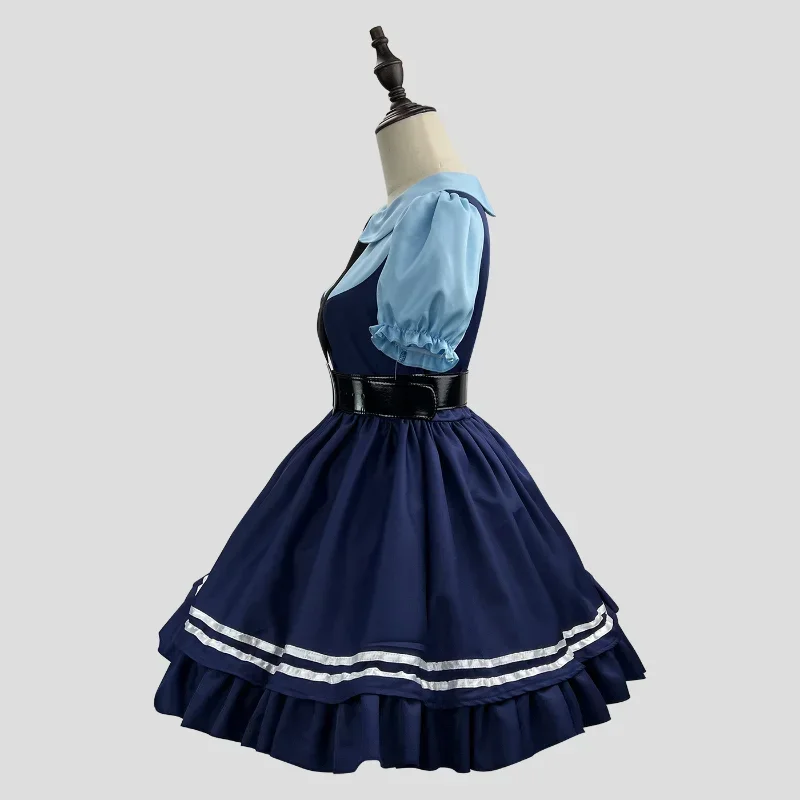 Vêtements de cosplay cancers, Real Shot, Vêtements ropomorphiques, Animal City Cos, Judy Judy Rabbit Cos 174, Ensemble complet