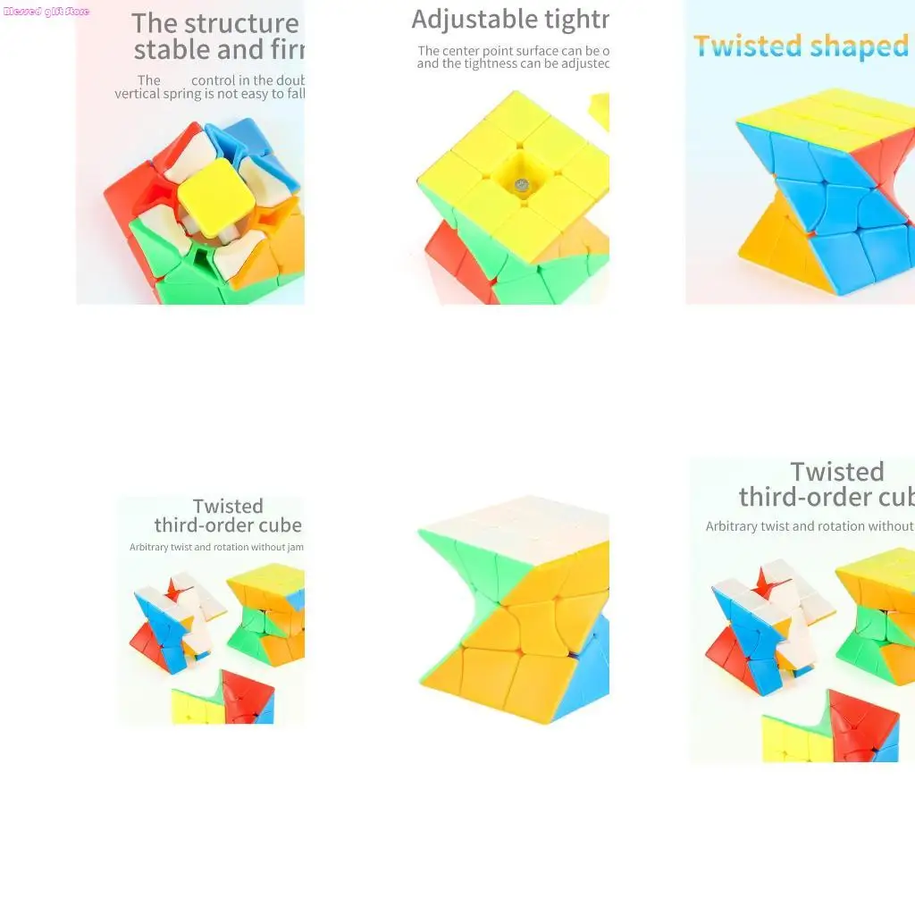 

D0JC витые кубики 3x3x3 с гладкой конструкцией подшипников для соревнований и профессионального решения задач