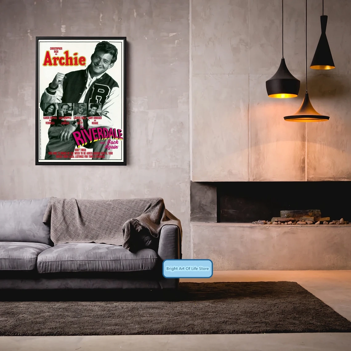 Archie To Riverdale and Back Again ملصق الفيلم ديكور المنزل طلاء جدران (بدون إطار) #3