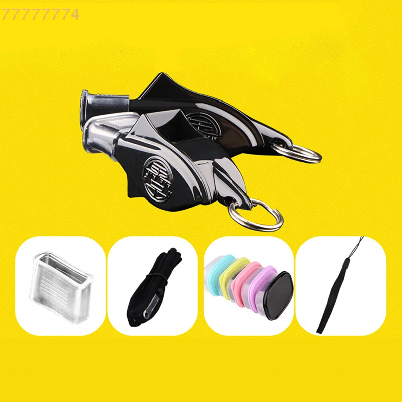 

1PC High Frequency 130 Decibel Dolphin Whistle with Cushioned Mouth Grip for Outdoor Basketball Training And Matches Referee Use