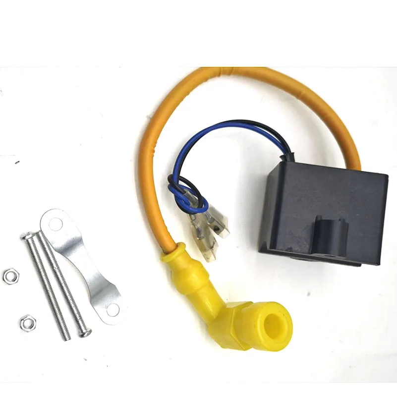 دراجة نارية ثنائية الأشواط بسلكين عالي الجهد حزمة الإشعال CDI ل PK80 LD80 LD90 66cc 80cc 100cc دراجة تعمل بالغاز Repla