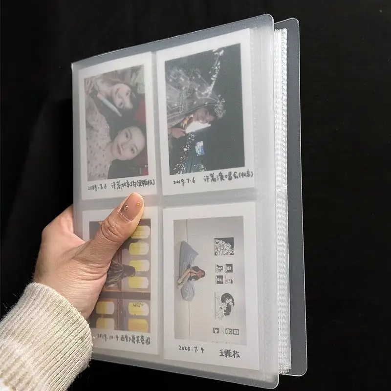 

Прозрачный фотоальбом Star Chaser для фотографий 3, 4 и 5 дюймов, для хранения памятных моментов, креативный подарок, товары для праздников