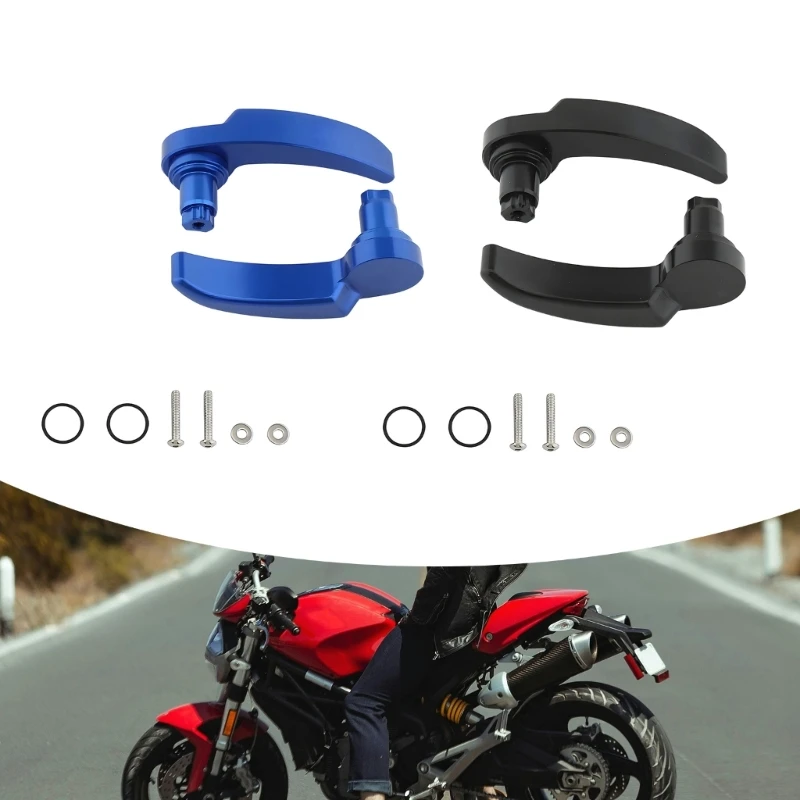 M76E Motorrad-Trim-Sättel-Sicherheitsgurtschnallen-Set für Ersatz und Aussehen – Detail 1