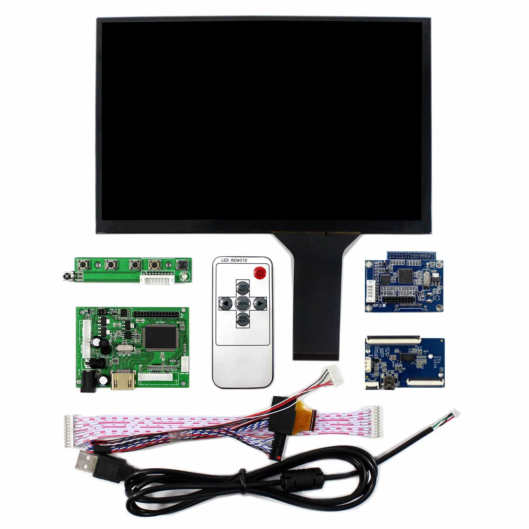 H DMI LCD Controller Board 10.1inch 1920x1200 B101UAN01.A IPS Capacitive Touch Screen