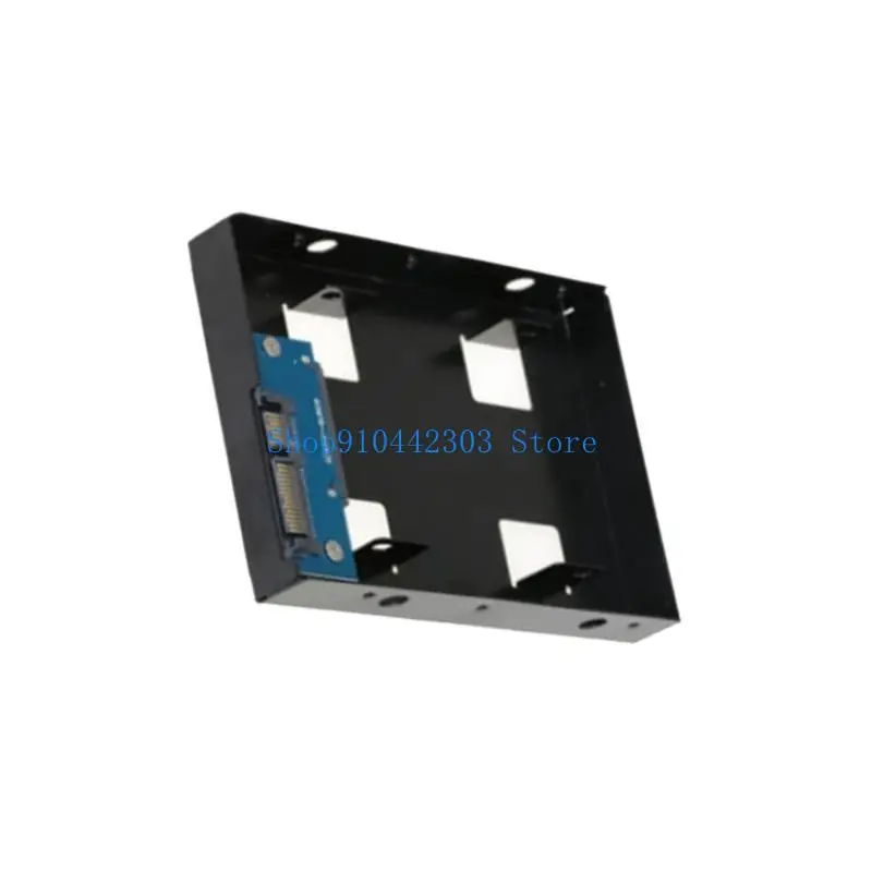 L4MD 2,5 Zoll bis 3,5 -Zoll -Festplatten -Adapter -Bracket -Konverter Cage SSD -Halterungsschale Einfache Installation für – Detail 2