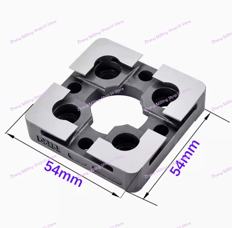 Placa de posicionamiento de 54x54MM /70x70MM para máquina Spark EDM, película de posicionamiento EDM, reemplazo para 3R, piezas alternativa