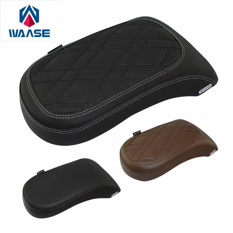 

WAASE Rear Passenger Solo Seat Cowl Cushion Pad Synthetic Leather Replace Part For BMW R18 R-18 R 18 2020 2021 2022 2023