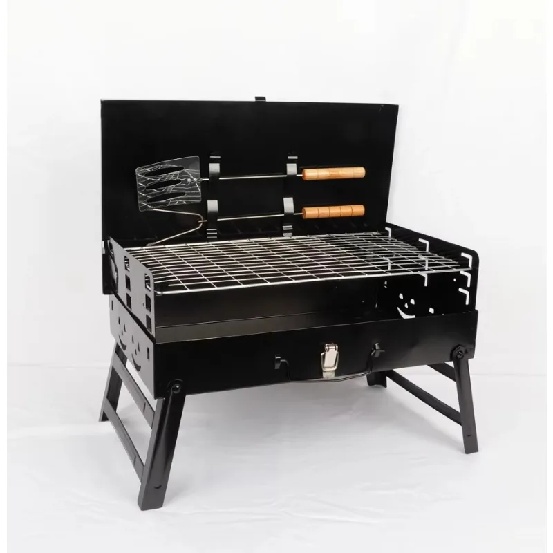 

BBQ Foldable Camping Picnic Outdoor Dining Table Garden Charcoal
