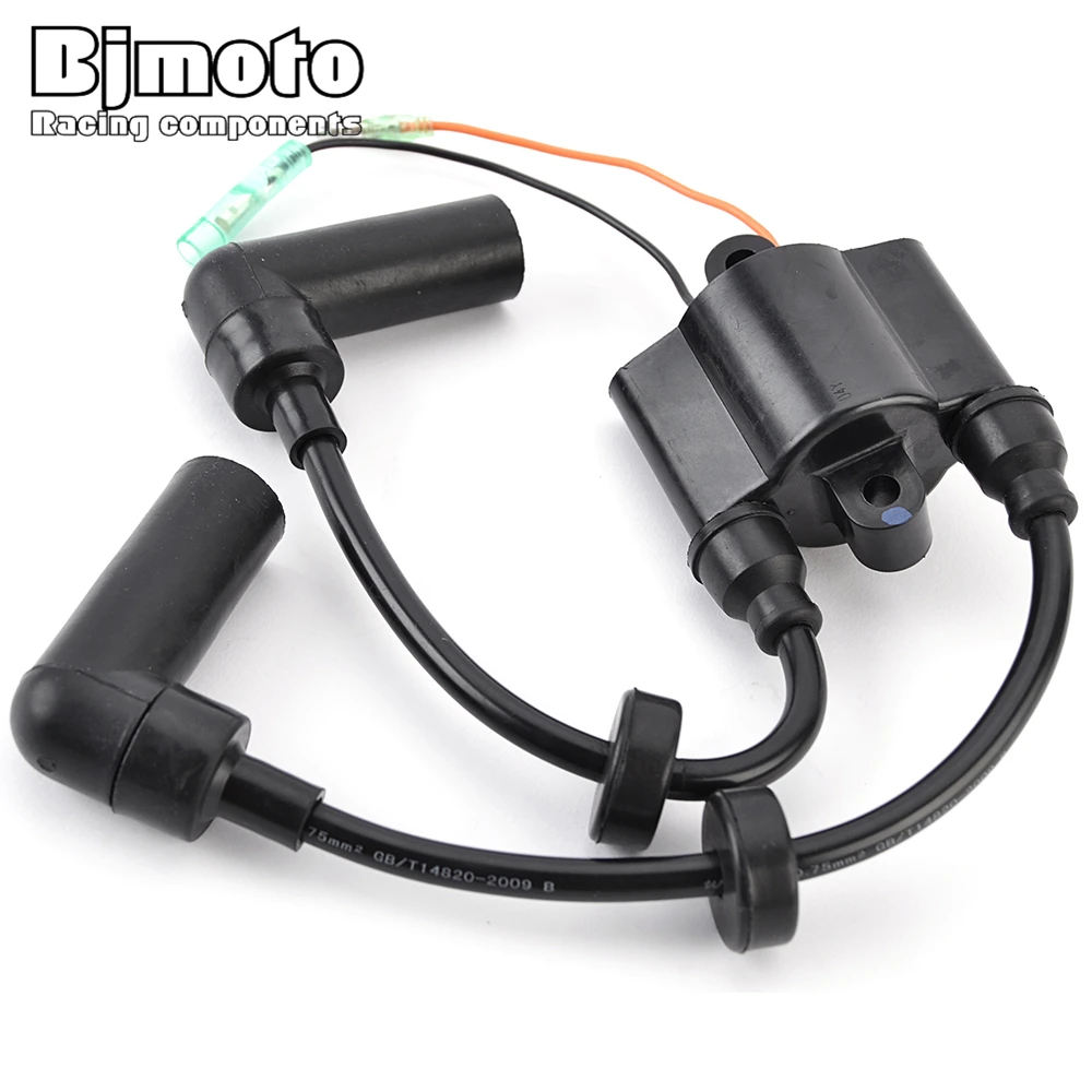 Motorcycle Ignition Coil Assy For Yamaha 45HP F45A 1999 65W-85570-00 65W-85570-01