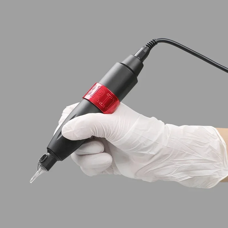 

Роторная тату-машинка CNC для перманентного макияжа и микроблейдинга, короткая версия, для картриджных игл