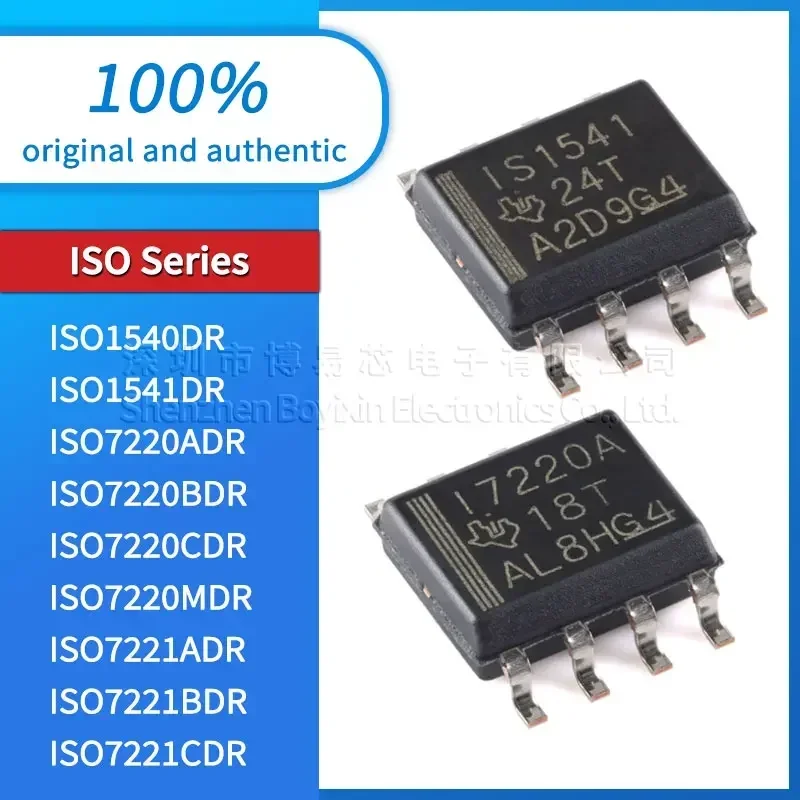

ISO1540DR ISO1541DR ISO7220ADR ISO7220BDR ISO7220CDR ISO7220MDR ISO7221ADR 7221BDR 7221CDR 7221MDR Black plastic shell