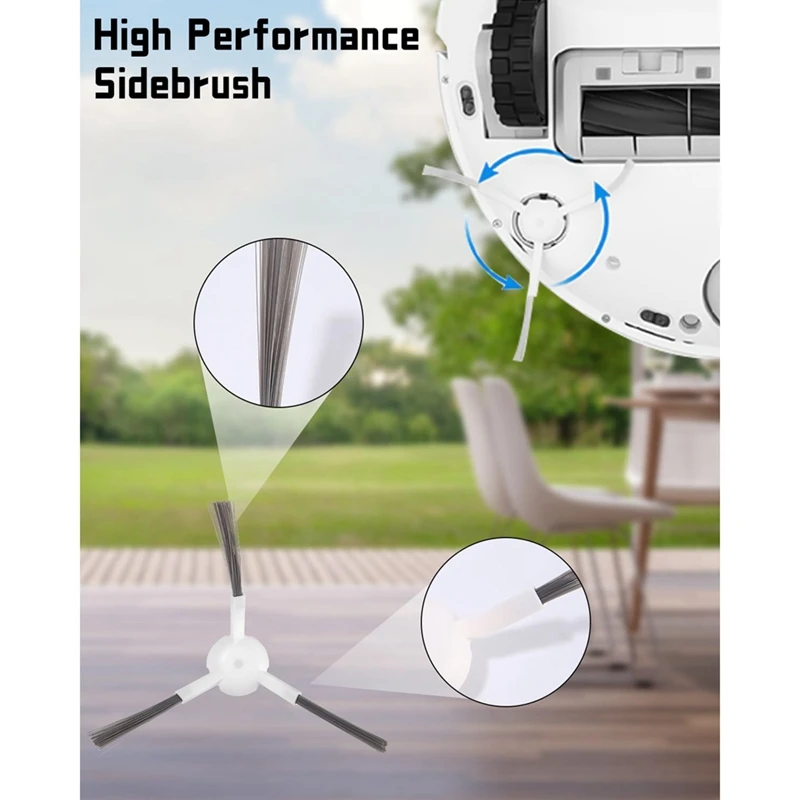 สำหรับ dreame L10s เครื่องดูดฝุ่นหุ่นยนต์อัลตร้า/L10อะไหล่ผ้าซับตัวกรอง HEPA แปรงด้านข้างหลัก