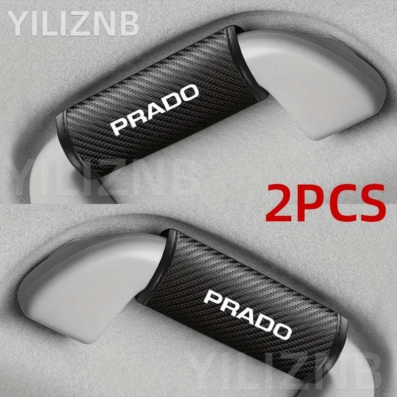 Armrest support handle protector for PRADO model cars, roof handle cover, roof door handle protection sleeve