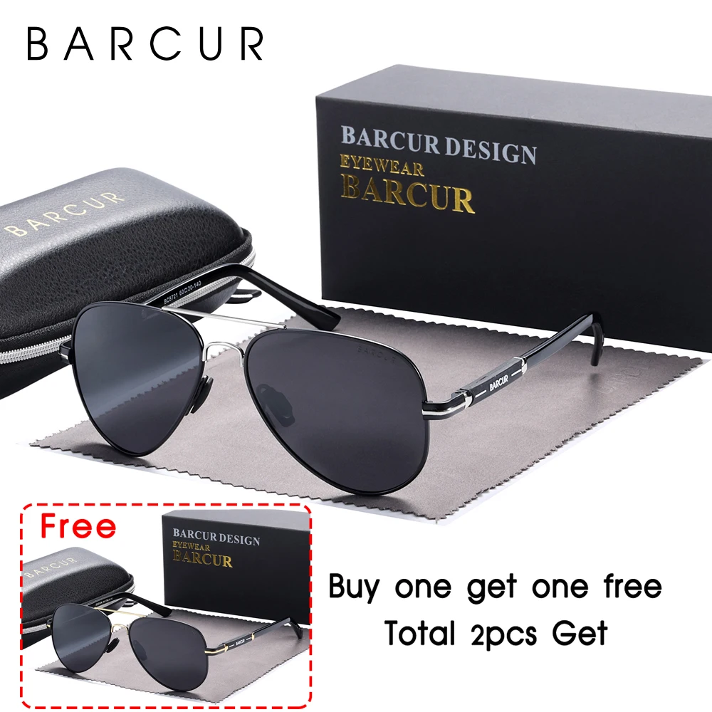 Barcur Pilot Sunglasses 10