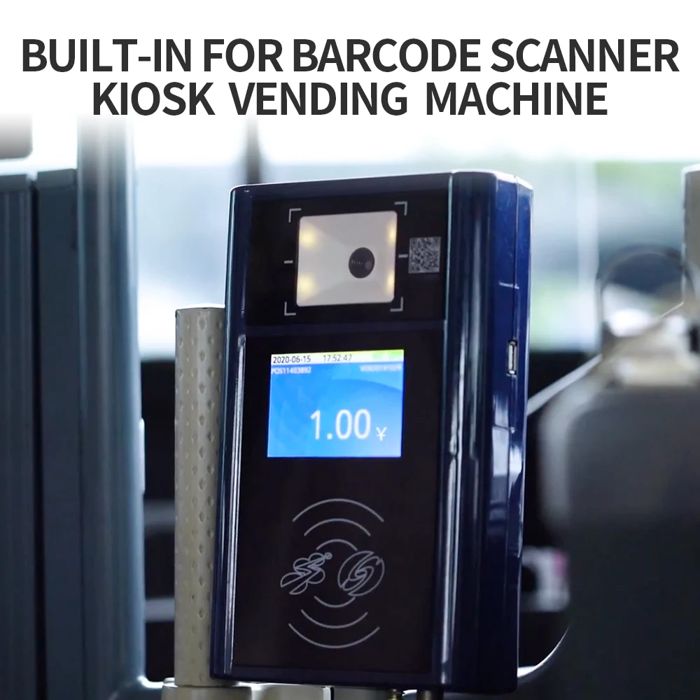 GTCODESTAR GT-770H Wired Barcode Reader Laser Scanner 1D 2D Barcode Scanner Module for Vending Machine