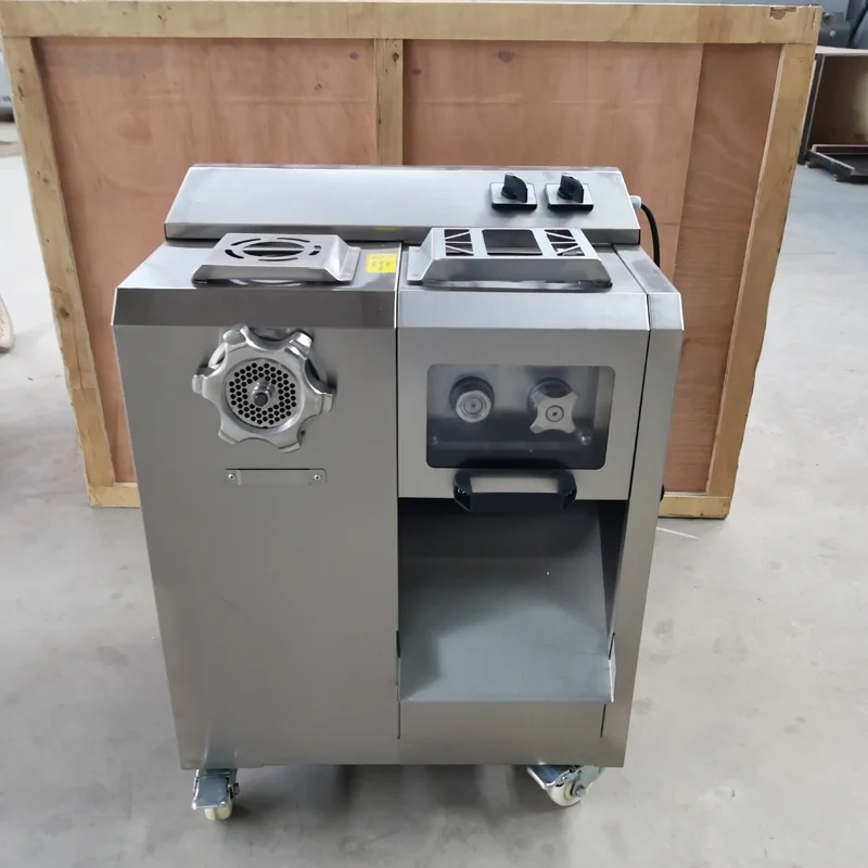 Restaurant-Fleischschneider, Rindfleischschneider, integrierte Maschine für gemahlene Fleischwurst