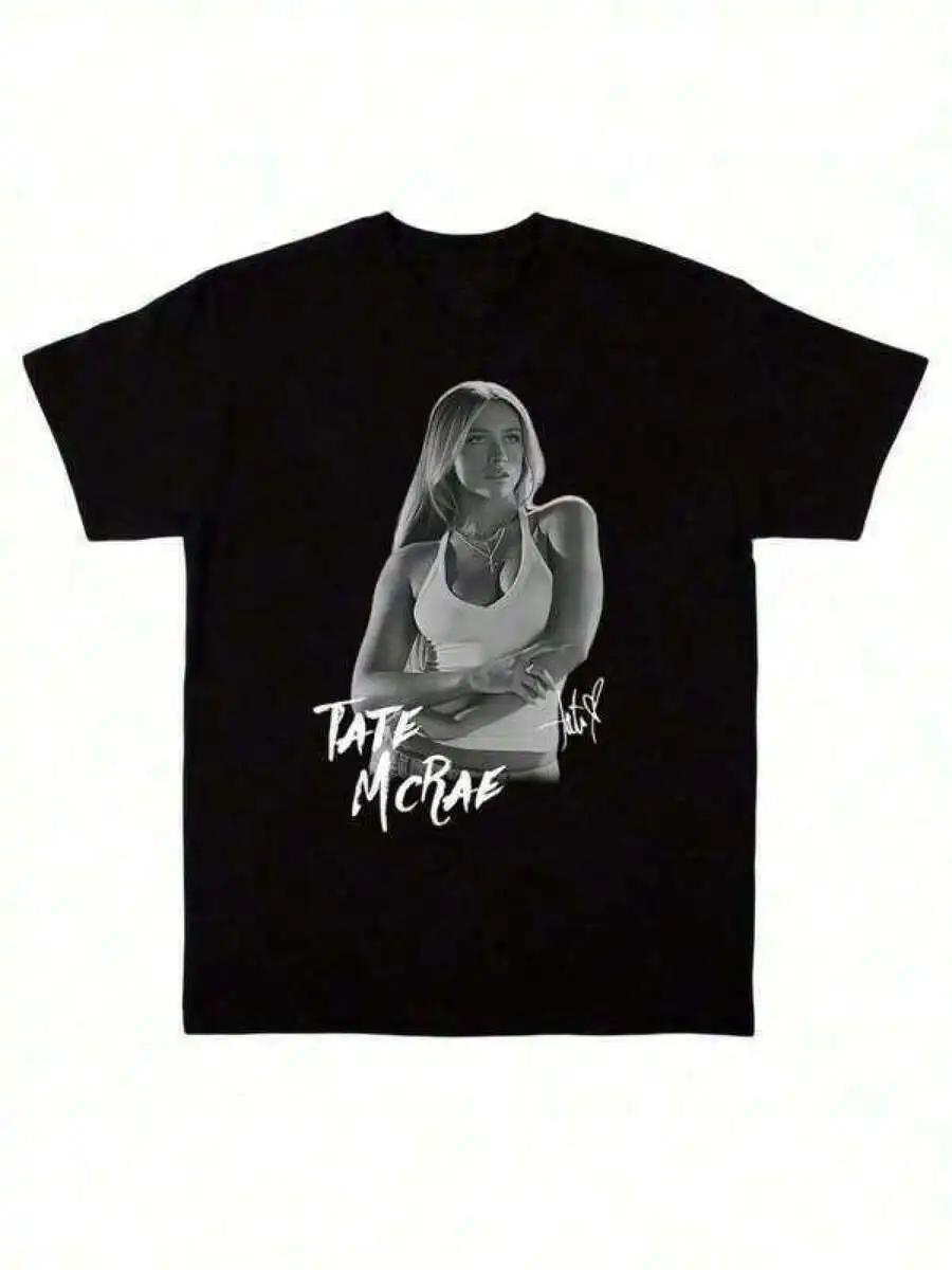 Tate McRae Canadian Pop Singer Graphic Tee, Concert Tour Fan Merch, Mcrae Retro Music Artist Apparel