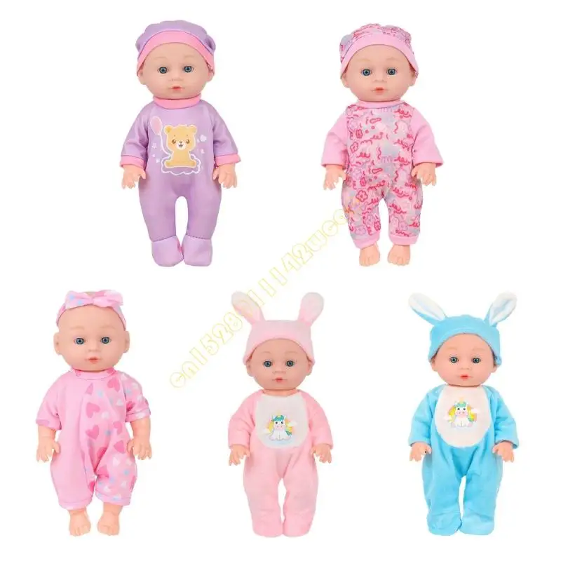 

Soft Reborns Nurturing Doll Baby Doll with Clothes Children Parenting Game Toy DXAD