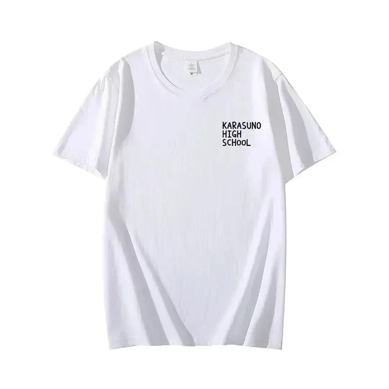 2024 estate Haikyuu uomo Tshirt manica corta donna t-shirt Shoyo Hinata Anime giapponese pallavolo abbigliamento Anime stampa Casual top