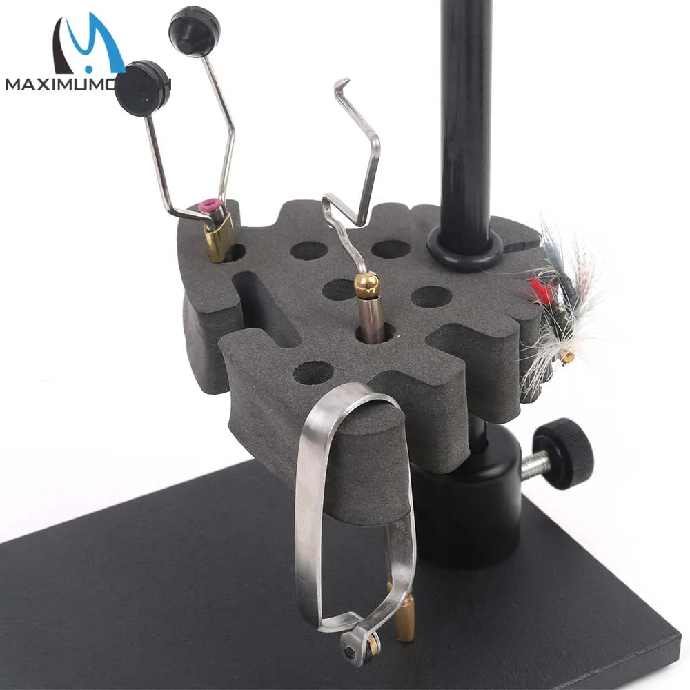 Maximumcatch EVA Fly Tying Caddy - Foam Tool Organizer for Hackle/Bobbin/Scissors