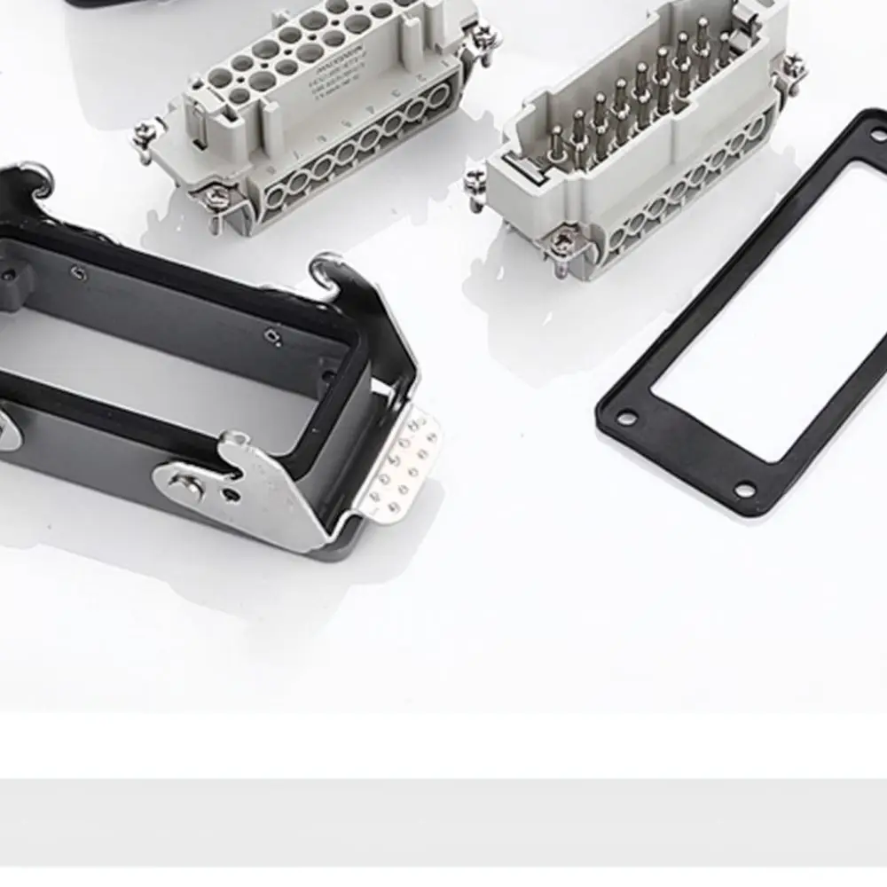 Industrial Electrical Heavy Duty Connector For Kono Rectangular Plug Socket Kit Automation Machinery Production System