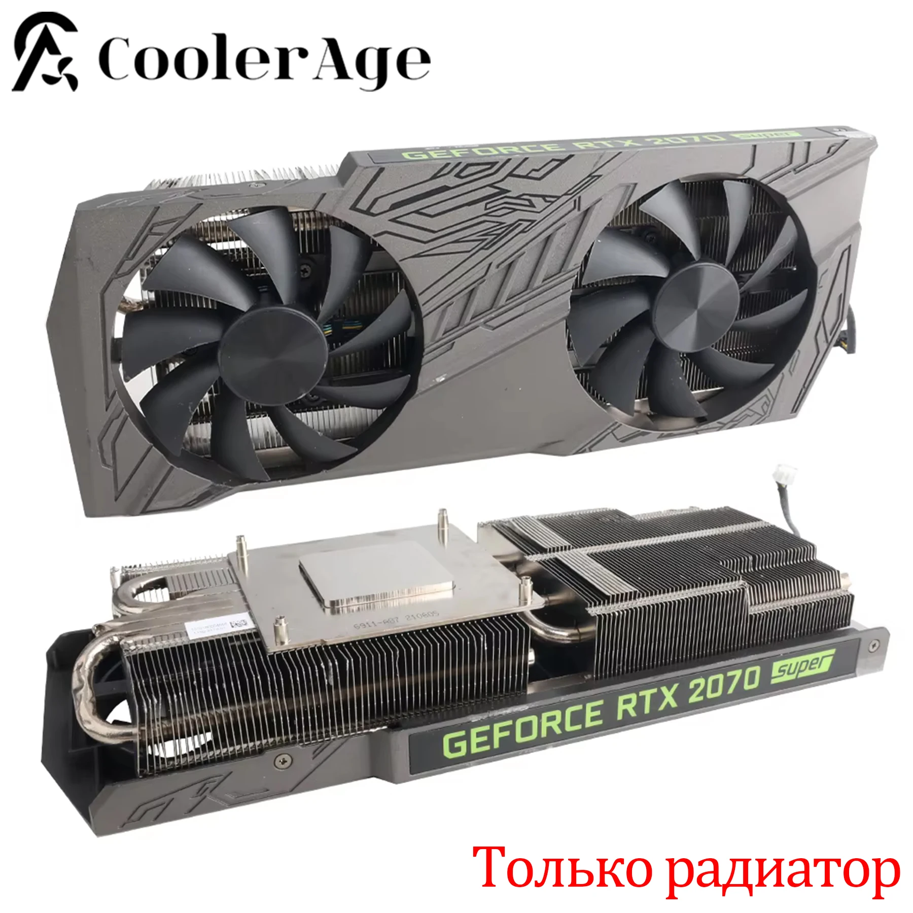 Video Card Fan For DELL GEFORCE RTX 2070 SUPER 85MM PLA09215B12H RTX2070 Ball Bearing Graphics Card Cooling Heatsink