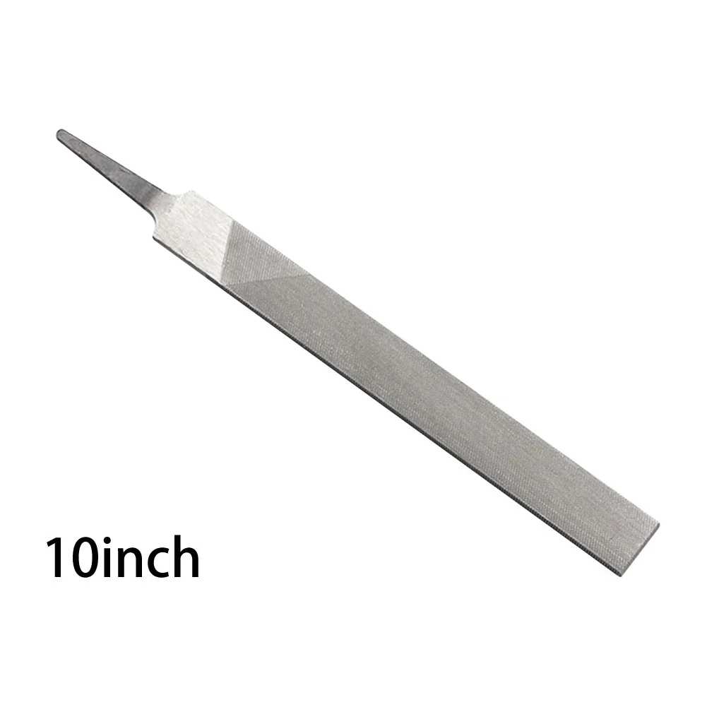 HCS Flat Head File Coarse Medium Fine Tooth Deburring Wood Trimming Carpenter Metal Grinding Polishing Hand Tools Accesories