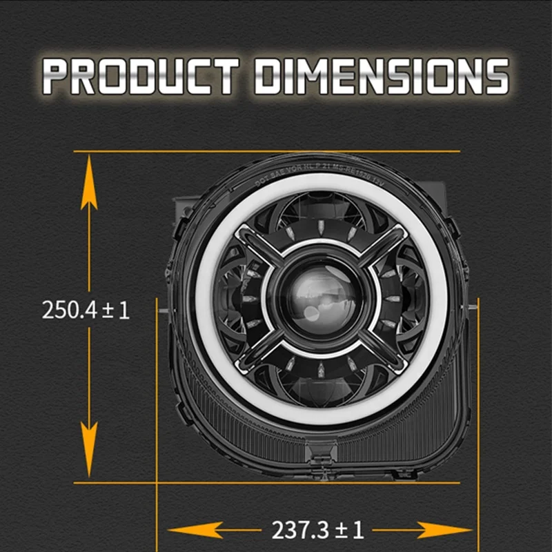 Kit de conversión de faros LED HID, luz de conducción, faro delantero para Jeep Renegade 2015 2016 2017 2018 2020, faros personalizados