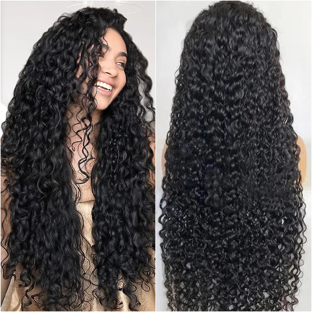 

40-дюймовые черные парики с глубокой волной, 13x6 HD, с прозрачным кружевом, плотность 220, парики с фронтальным кружевом 13x6, безклеевые, 7x6, 100% натуральные человеческие волосы